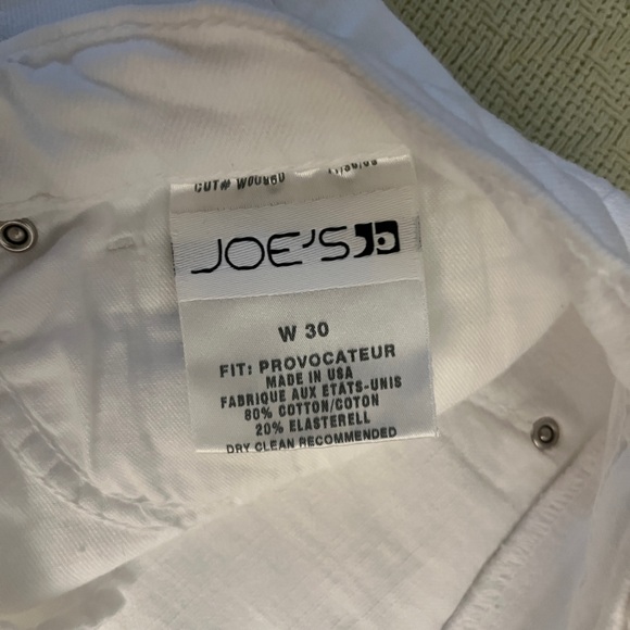 Joe’s Jeans White Bootcut Denim - Picture 6 of 8